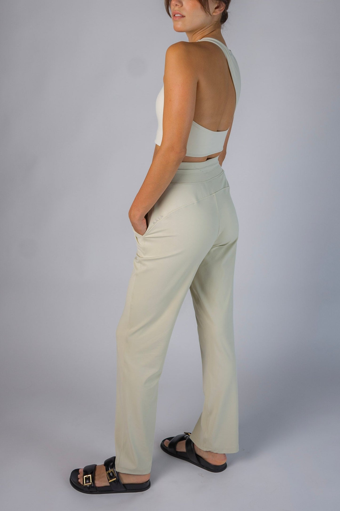 Straight City Joggers - Ivory