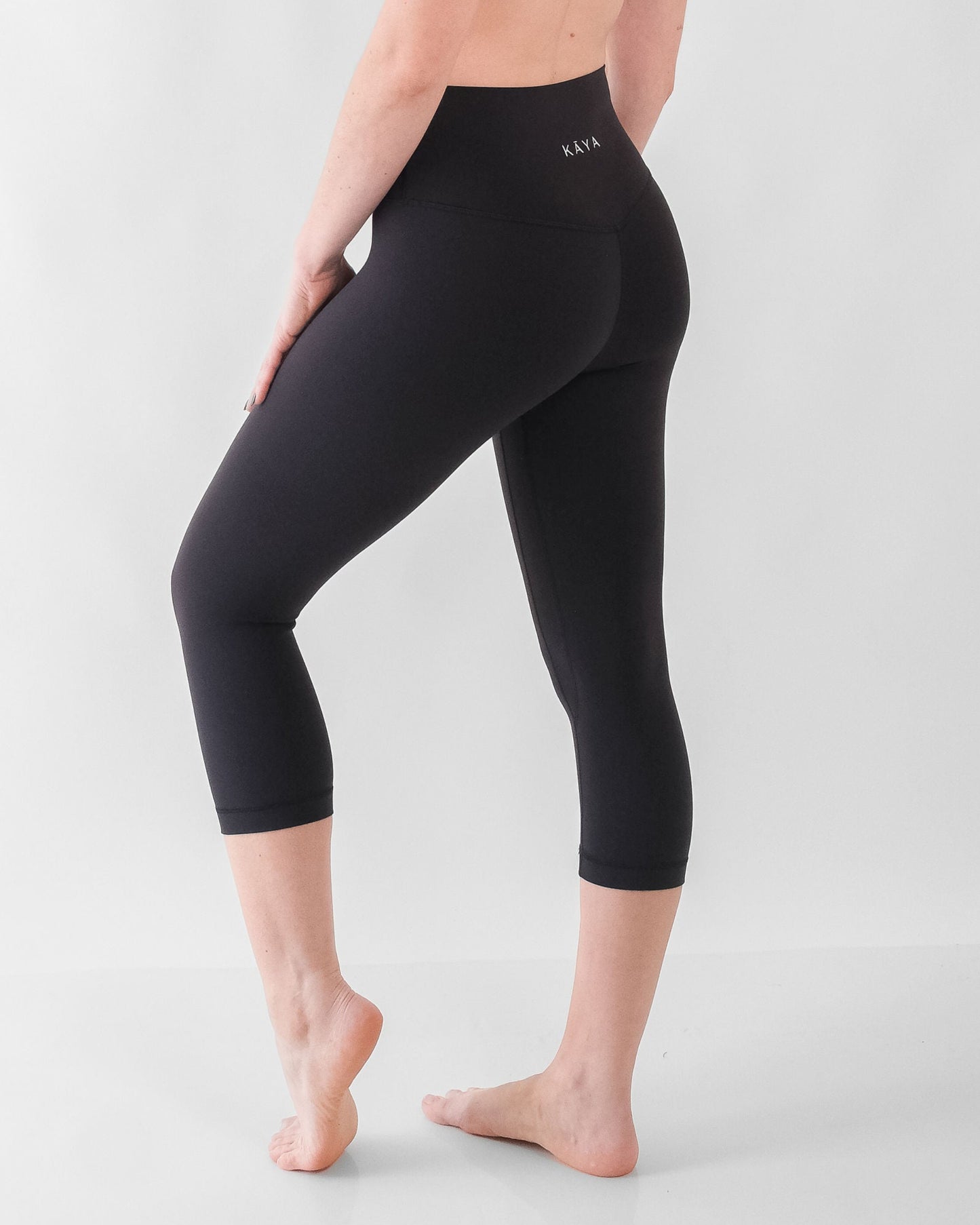 Capri Fit Legging - Black