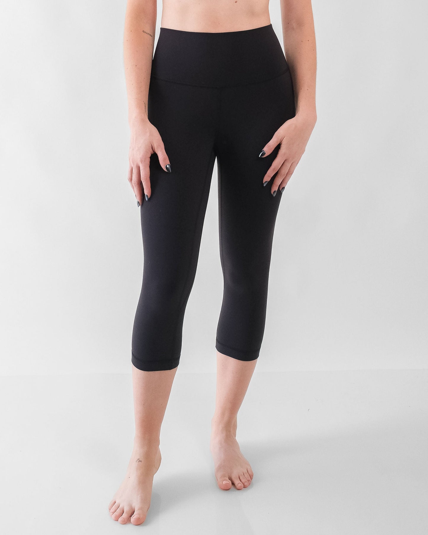 Capri Fit Legging - Black