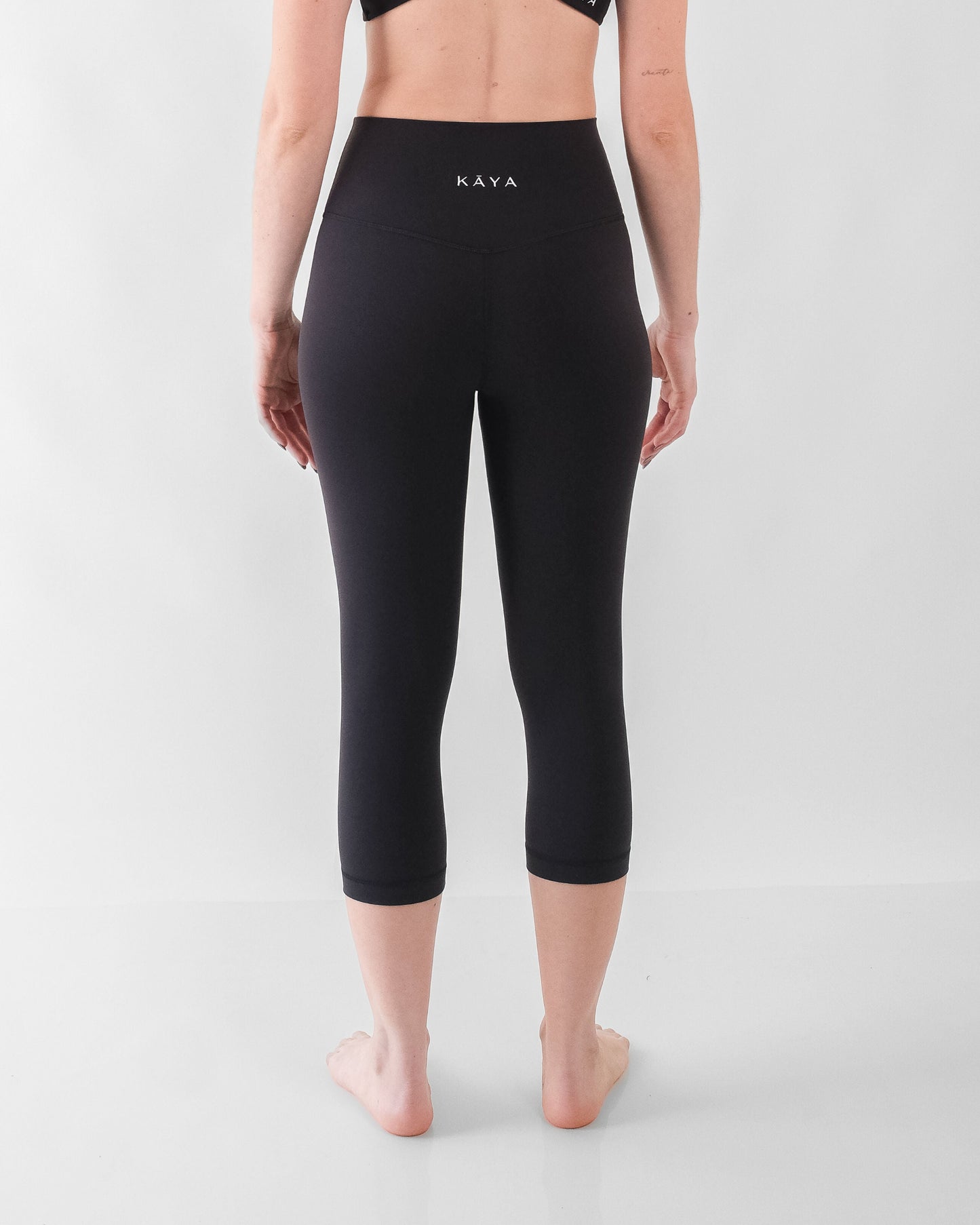 Capri Fit Legging - Black
