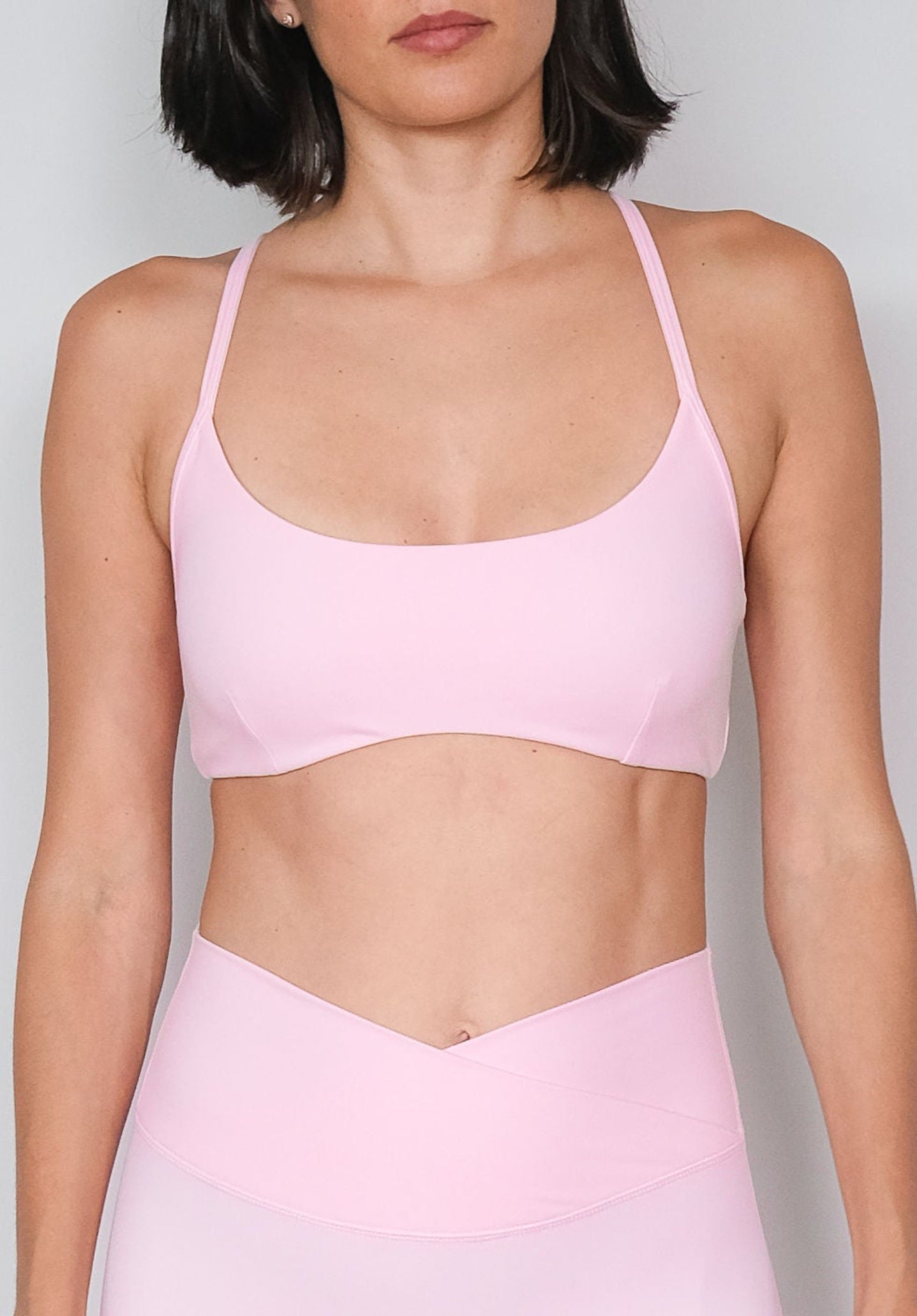 Round Neck Basic Sport Bra