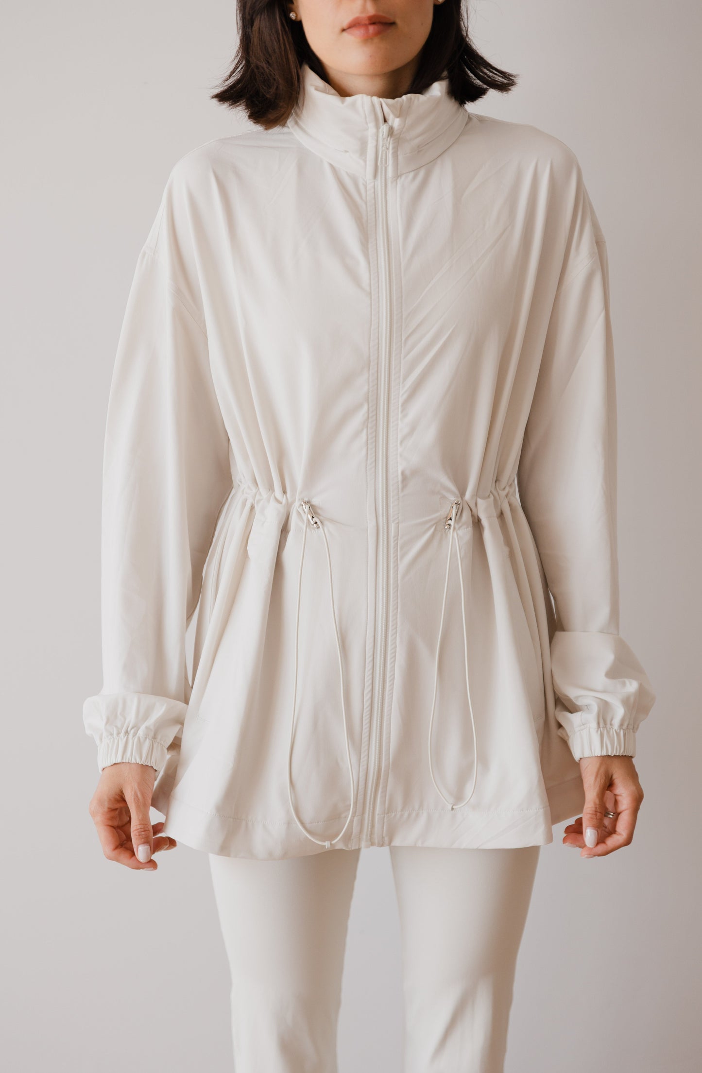 Tailored Funnel Jacket