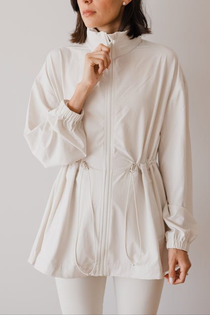 Tailored Funnel Jacket