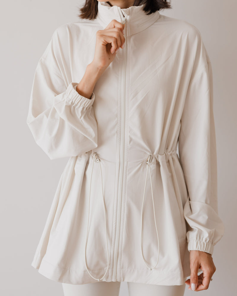 Tailored Funnel Jacket