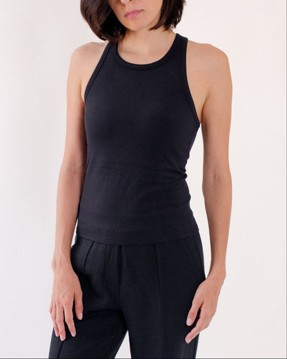Racerback Tank - Black