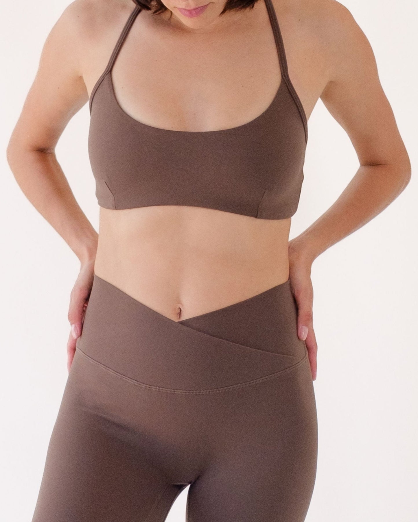 Round Neck Basic Sport Bra