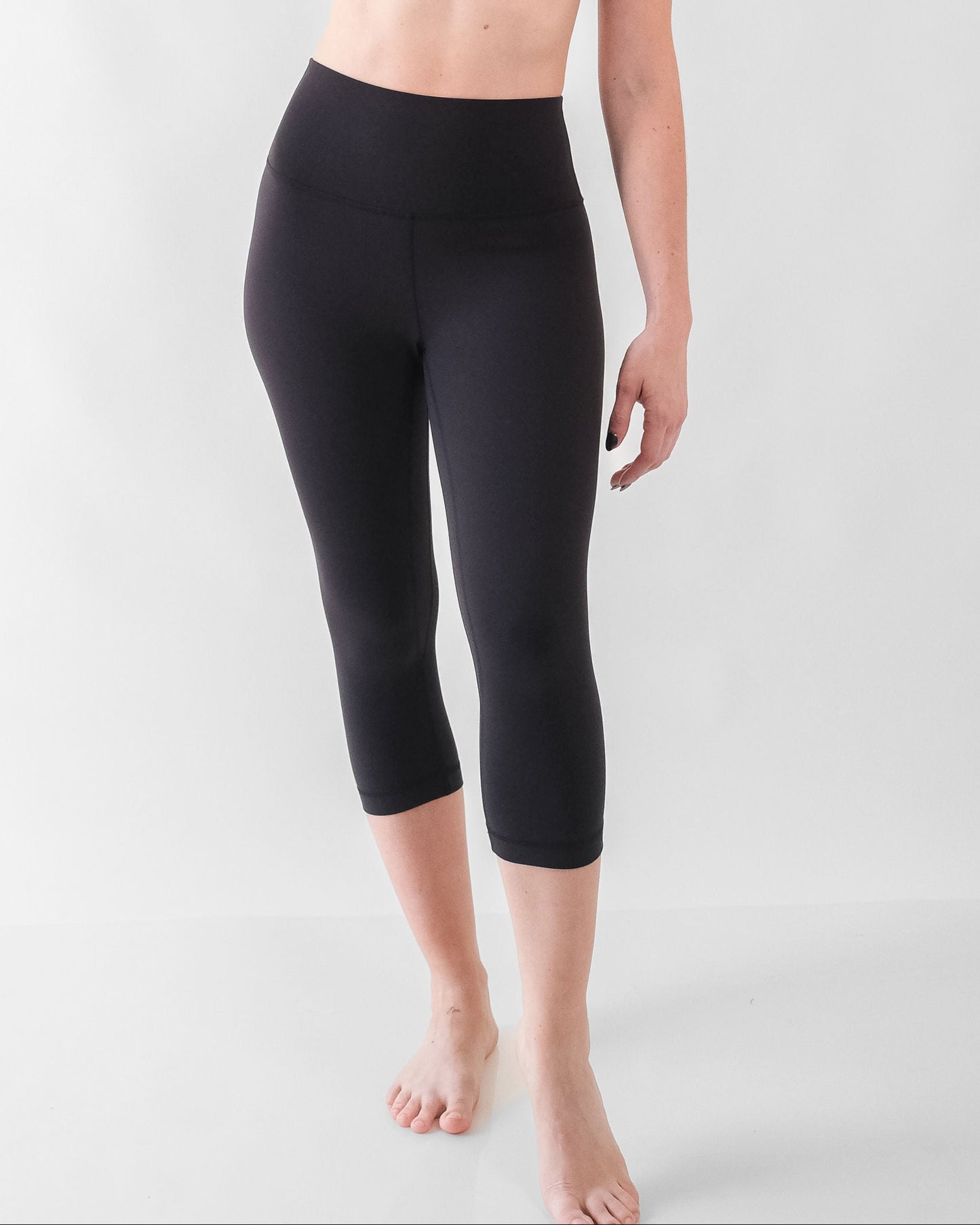 Capri Fit Legging - Black