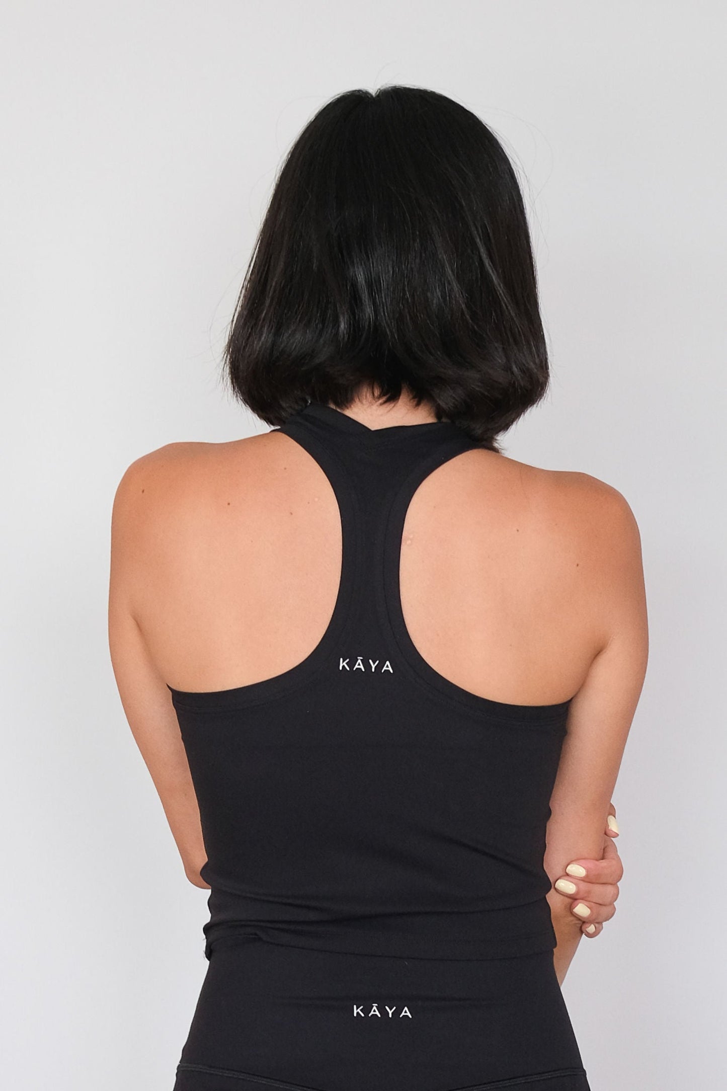 Cropped Racerback Tank