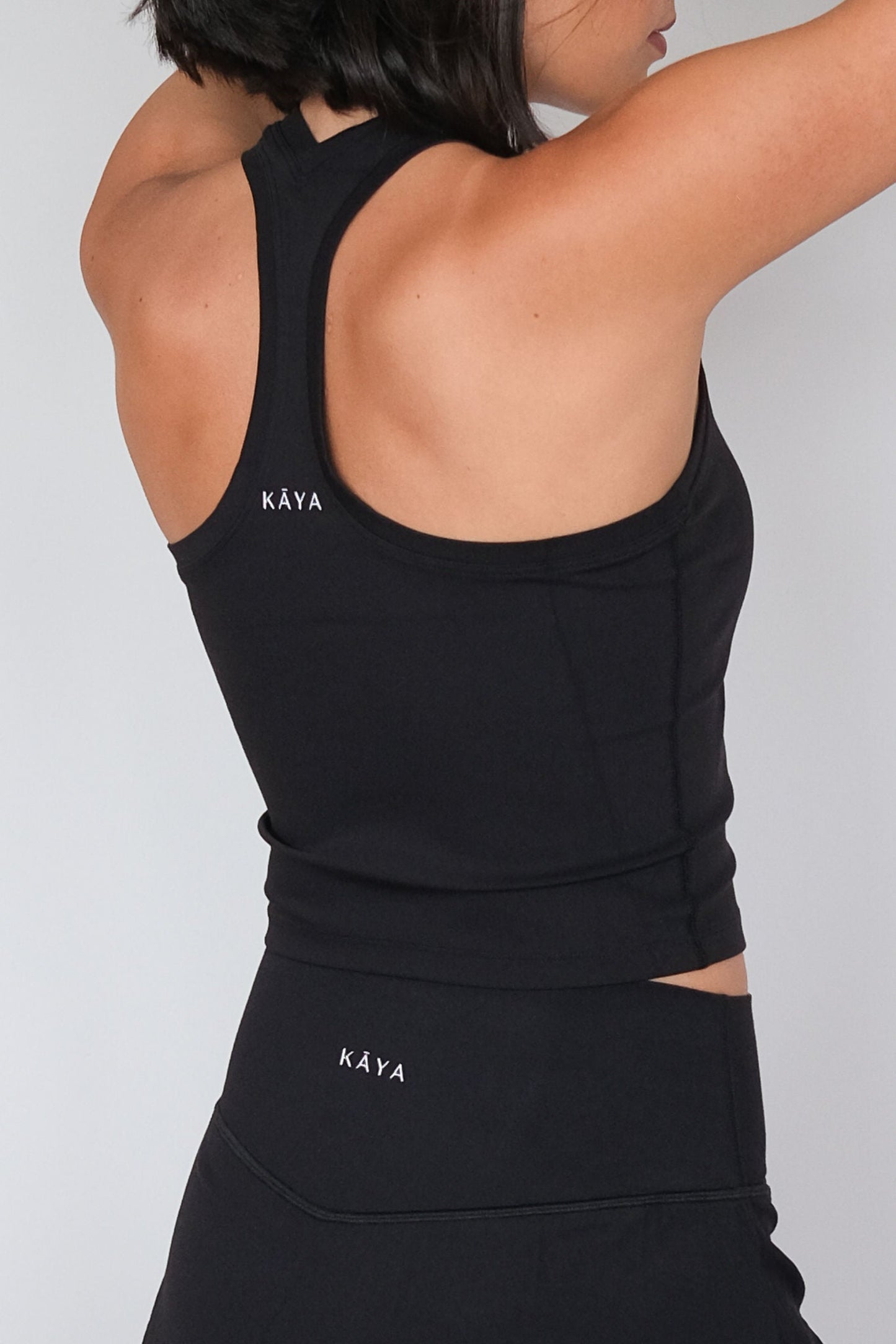 Cropped Racerback Tank