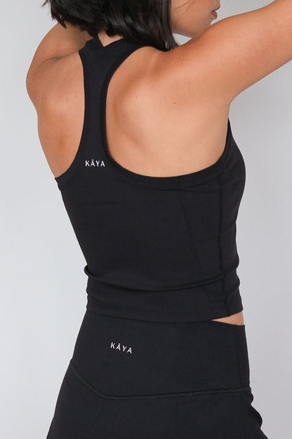 Cropped Racerback Tank