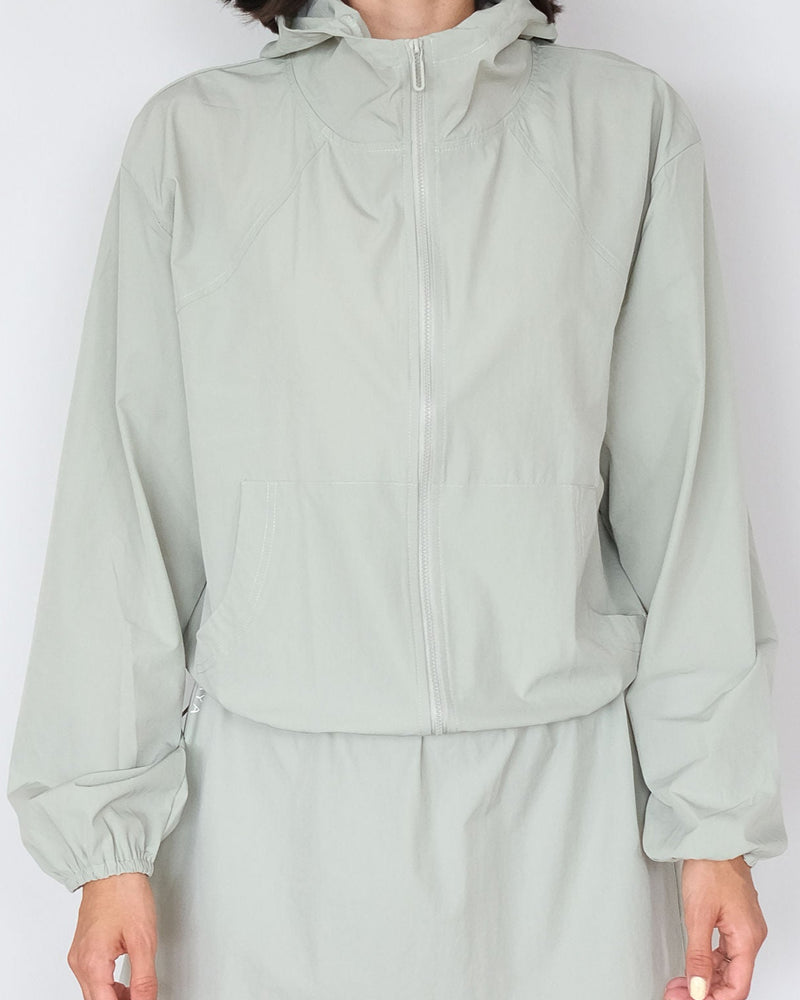 Sporty Rain Jacket - Light green