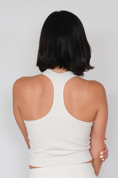 Cropped Racerback Tank