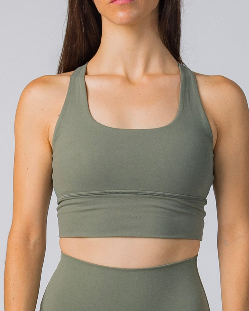 Performance Sports Bra - Moss green
